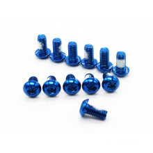 BIKE Bolts M5x10mm 12pc Screws Disc Rotor Brake For Avid Formula shimano